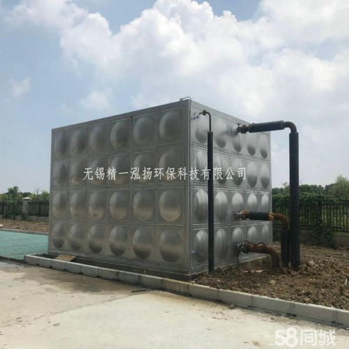 無錫精一泓揚 4噸不銹鋼保溫水箱引領建筑水箱清洗新標準